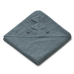 LIEWOOD - Augusta Juniorhåndklæde, Dino Whale Blue